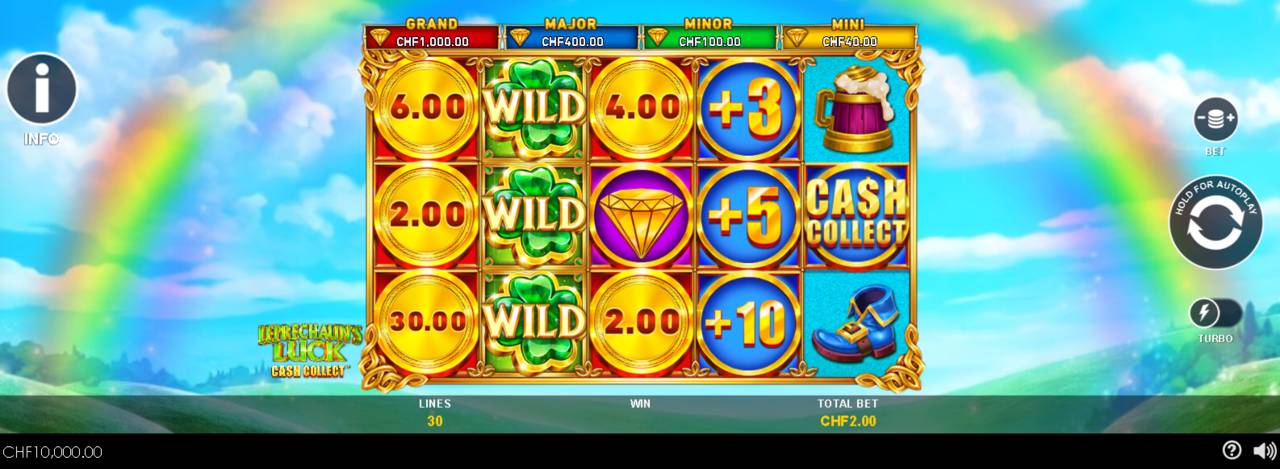 Leprechauns Luck Cash Collect (Playtech) Image 2
